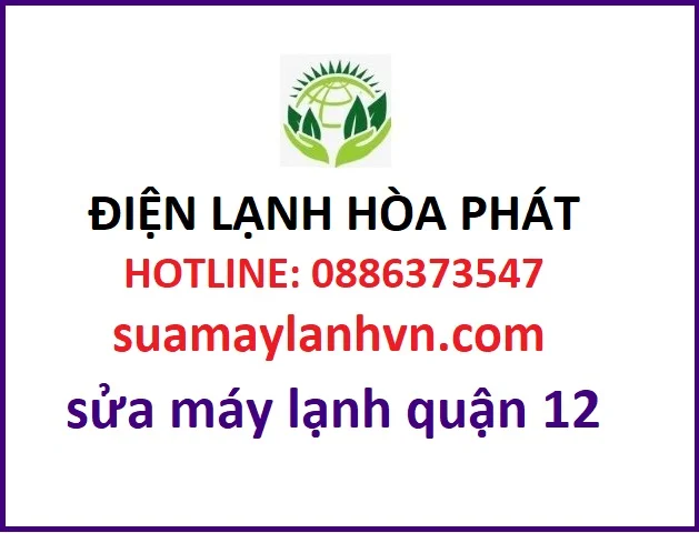 sửa máy lạnh quận 12