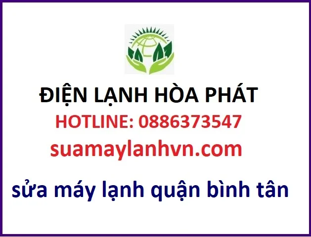 sửa máy lạnh quận bình tân