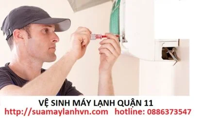 vệ sinh máy lạnh quận 11