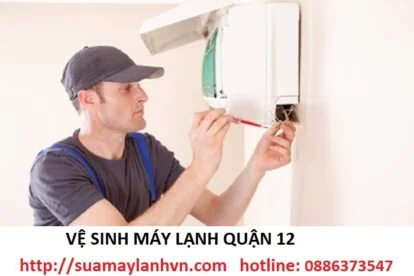 vệ sinh máy lạnh quận 12