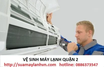 vệ sinh máy lạnh quận 2