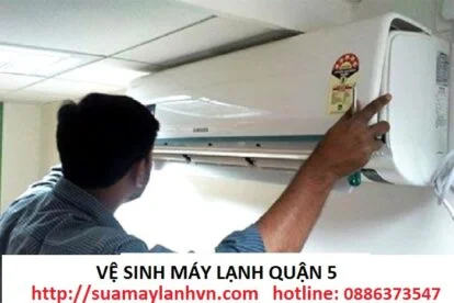 vệ sinh máy lạnh quận 5