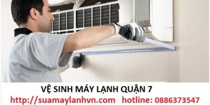 vệ sinh máy lạnh quận 7