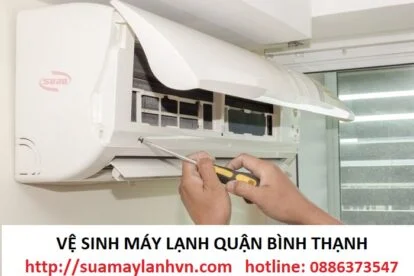 vệ sinh máy lạnh quận bình thạnh