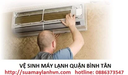 vệ sinh máy lạnh quận bình tân