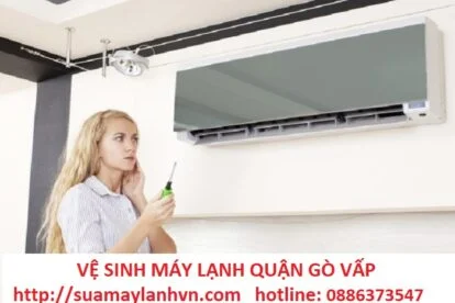 vệ sinh máy lạnh quận gò vấp