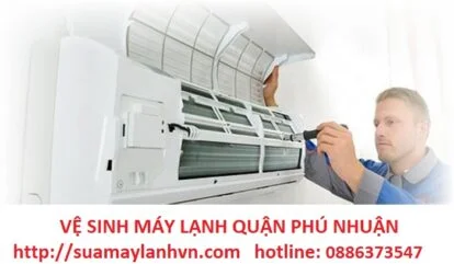 vệ sinh máy lạnh quận gò vấp