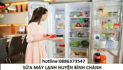 sửa tủ lạnh huyện bình chánh