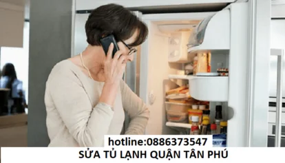 sửa tủ lạnh quận tân phú