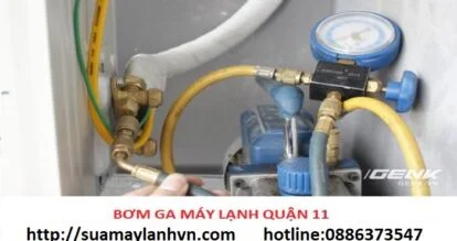 bơm gas máy lạnh quận 11