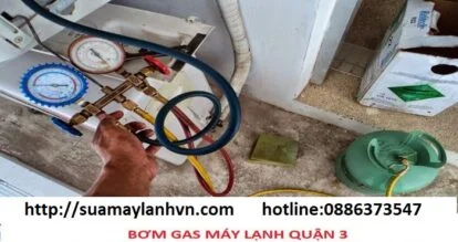 bơm gas máy lạnh quận 3