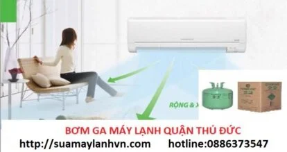 bơm gas máy lạnh quận thủ đức