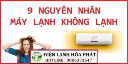 máy lạnh không lạnh
